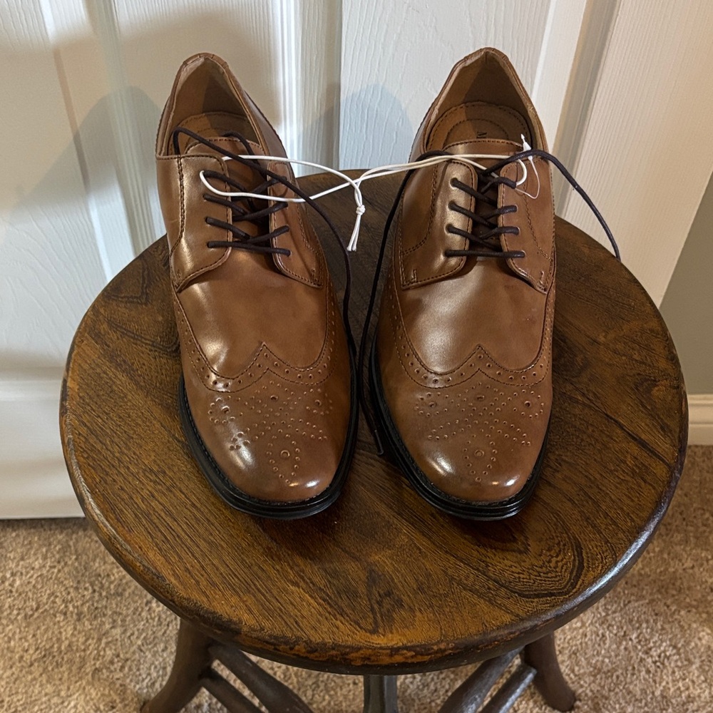 New Merona Brown Men's Oxford Shoes